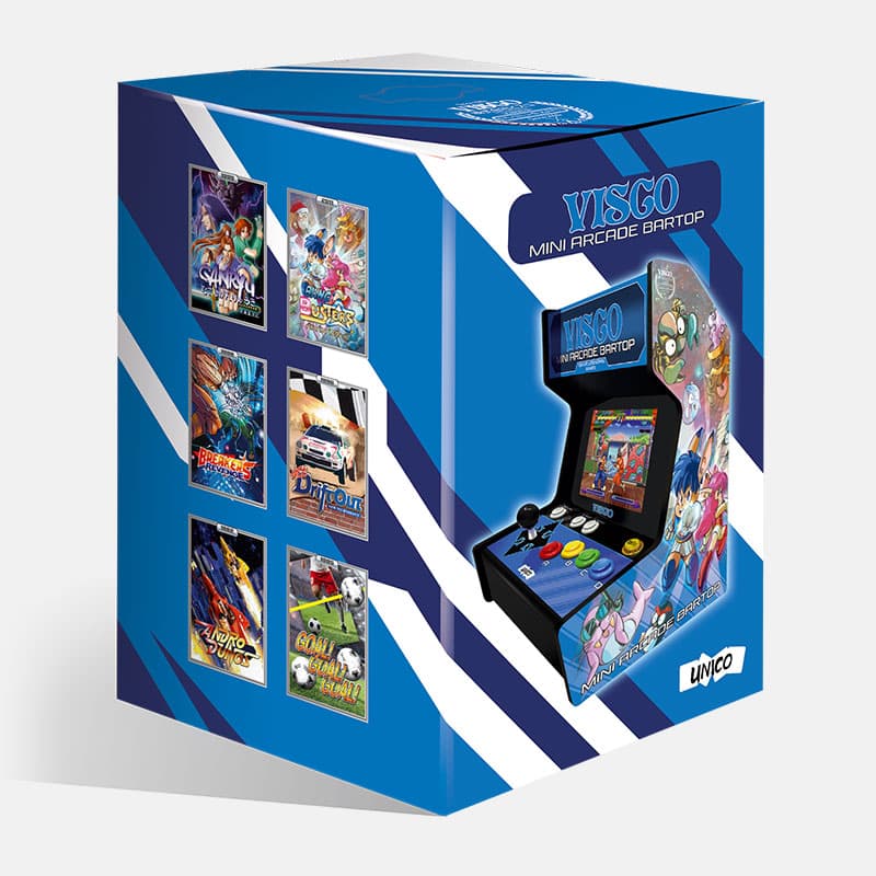 VISCO Mini Arcade Bartop – PixelHeart